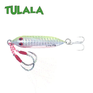 CHART A Tulala литого металла 15/25/40g джиговая блесна берег крючковый лов литья свинца рыбы морского окуня Рыбалка на щуку Приманка снасти Wobbers жесткая приманка - Цвет: CHART A