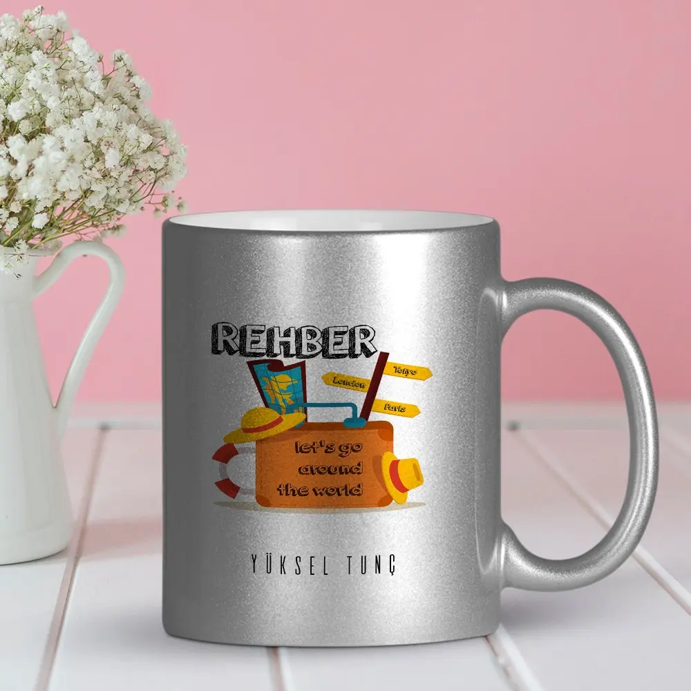 

Personalized Professional Guide Silver Gilt Mug Cup