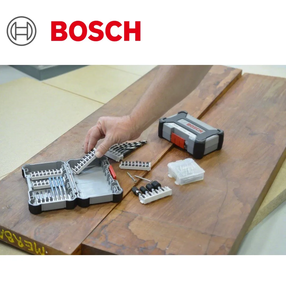 Немецкая Профессиональная отвертка Bosch ударные клавиши 8 шт. PH2 50 мм-25 мм