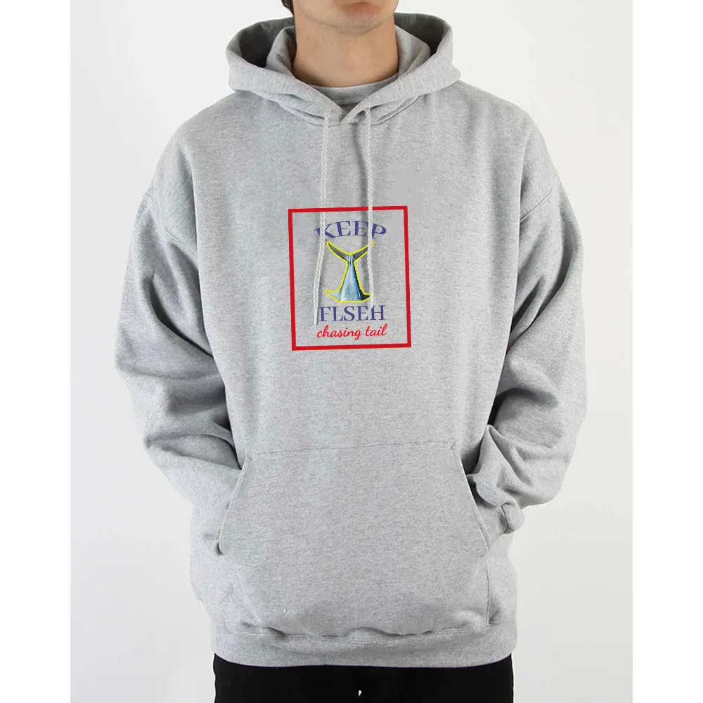 

Men Hoodies Fish Print Tops Autumn Winter Oversized Sweatshirt Harajuku Casual Long Sleeve Women Men's Clothing Streetwear Hoody