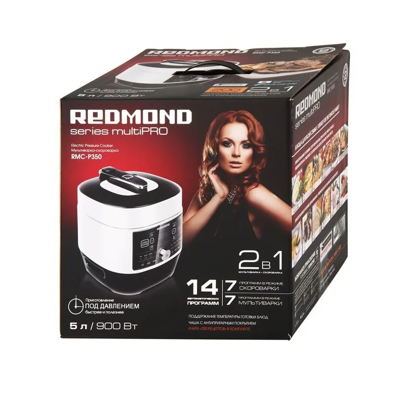 Скороварка/мультиварка redmond rmc-p350 характеристики черный белый цвет. Мультиварка redmond rmc-p350 инструкция. Rmc p350 отзывы. Мультиварка скороварка rmc p350. Мультиварка redmont rmc-p350.