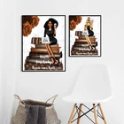 Плакат с изображением девушки, босс, дама, суета, настенное искусство, украшение для дома и офиса, Картина на холсте, подарки для девушек