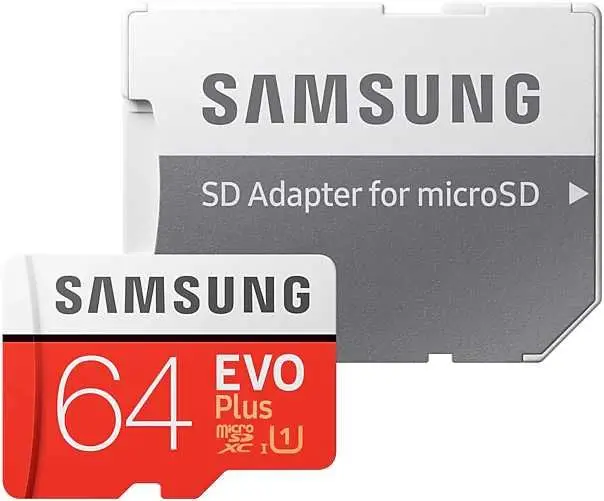 Отправка из РФ! Карта памяти Samsung 64Gb microSDXC EVO Plus UHS I 10 класс U1 100MB/s MB MC64HA/RU|Карты