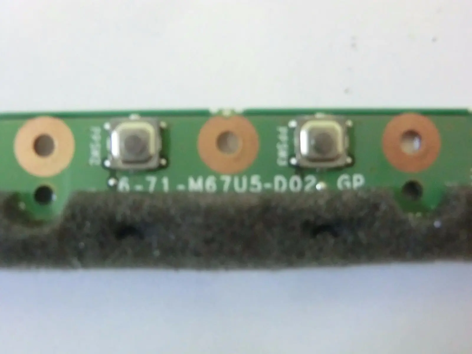 Clevo hyrican m67sru power button (on) board on/off 6-71-m67u5-d02 + R2 | Laptop Repair Components