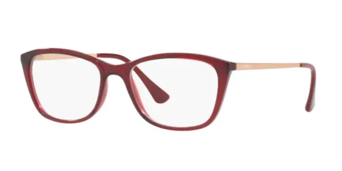 Vogue 5204 I 2477 52  Woman Optical Frames, Red – Metal Frames, High Quality, Desing Eyeglass Frames