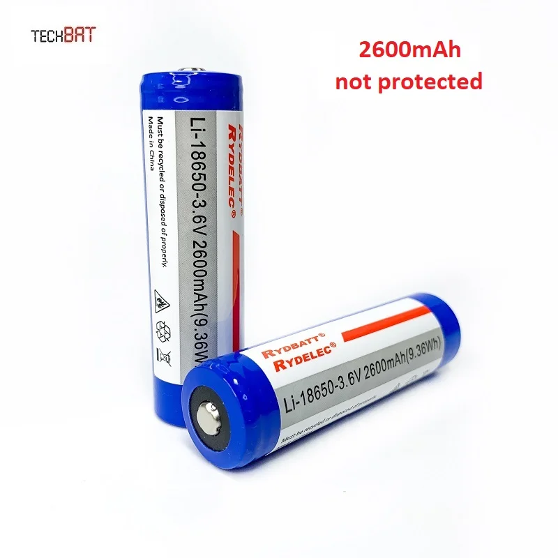 Аккумулятор ICR18650 Li-ion 2600mAh 4A без защиты | Электроника