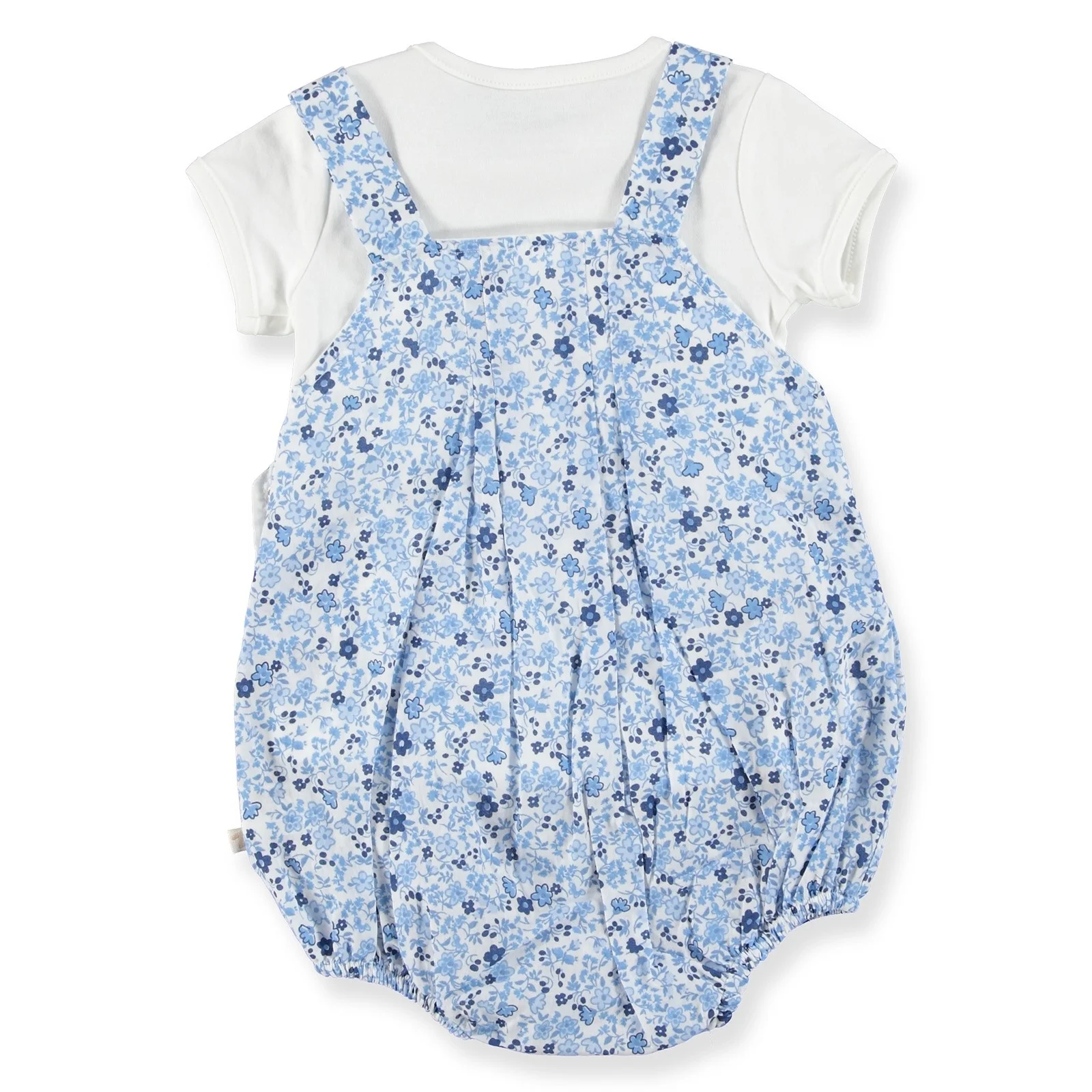 Ebebek BabyZ/комбинезон для маленьких девочек на пуговицах с цветком набор футболок| |