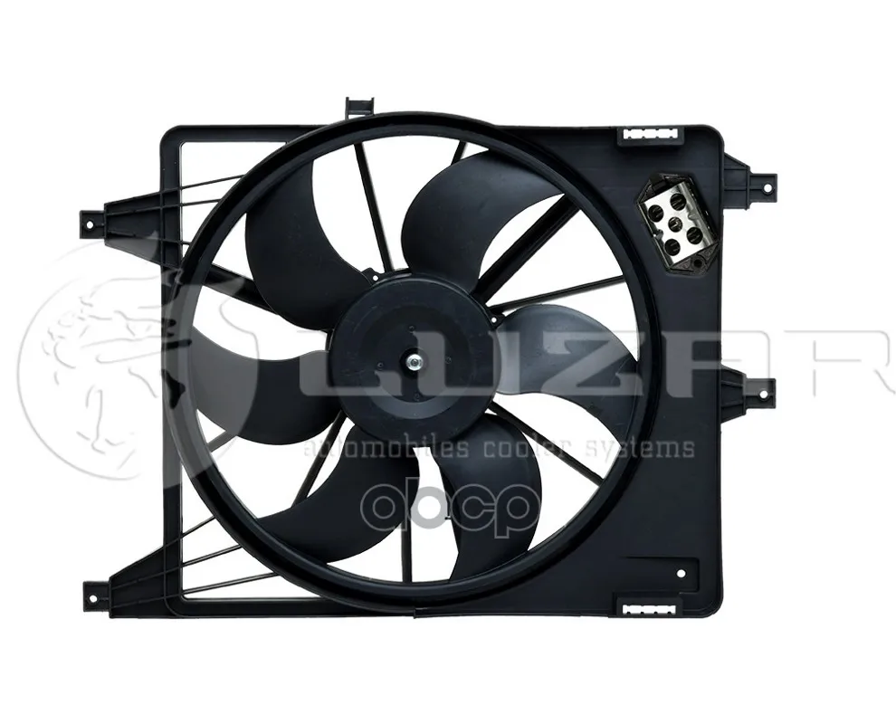 Вентилятор Рад. (С Кожухом С Резистором) Renault Logan (04 ) A/C 1.4i/1.6i Mt (A/C) Luzar арт.