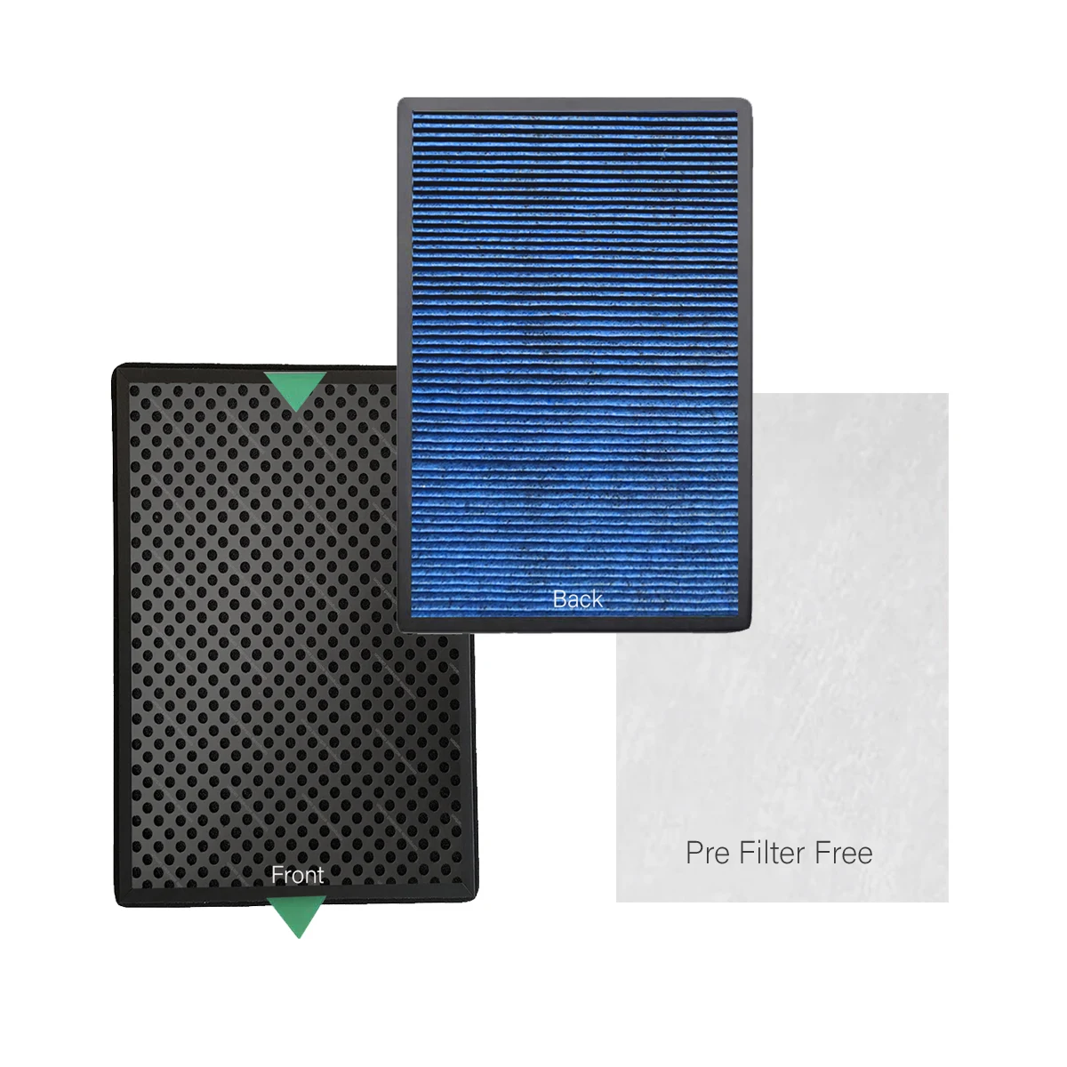 

Midea FC-50TB1, KJ500G-TB32 / JA32 Air Purifier Compatible Multifunctional Combined Filter And Silver Ion Protective