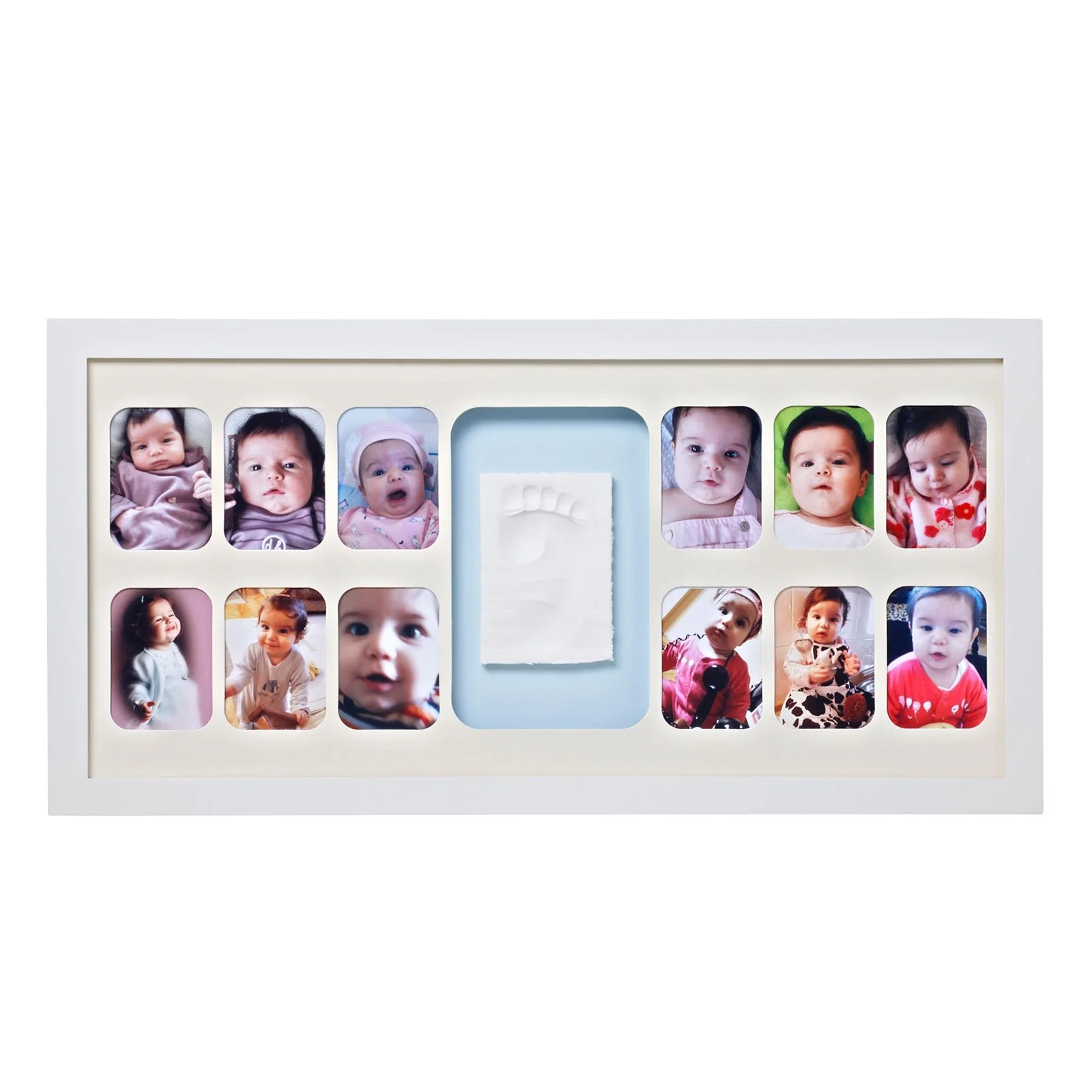 Ebebek Baby Memory Prints белая оправа на 12 месяцев| |