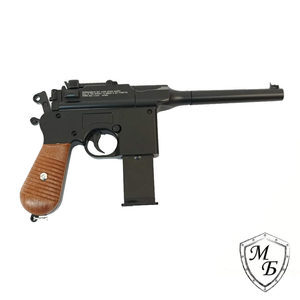 Пистолет пневматический Stalker SA96M Spring (Mauser C96) страйкбольный |