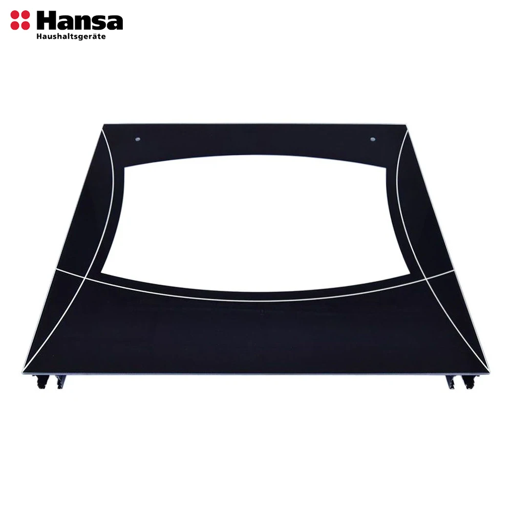Внешнее стекло духовки Hansa 9050848 цвет черный 495x472/370 мм|Запчасти для электроплиты| |