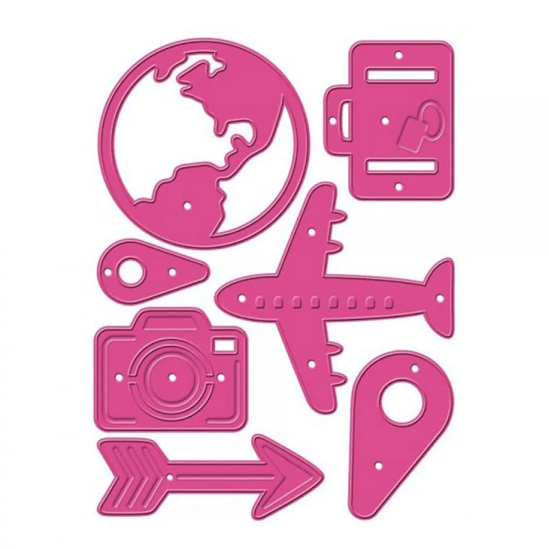 Камера для самолета вырезанные штампы скрапбукинга стальные трафареты тиснение