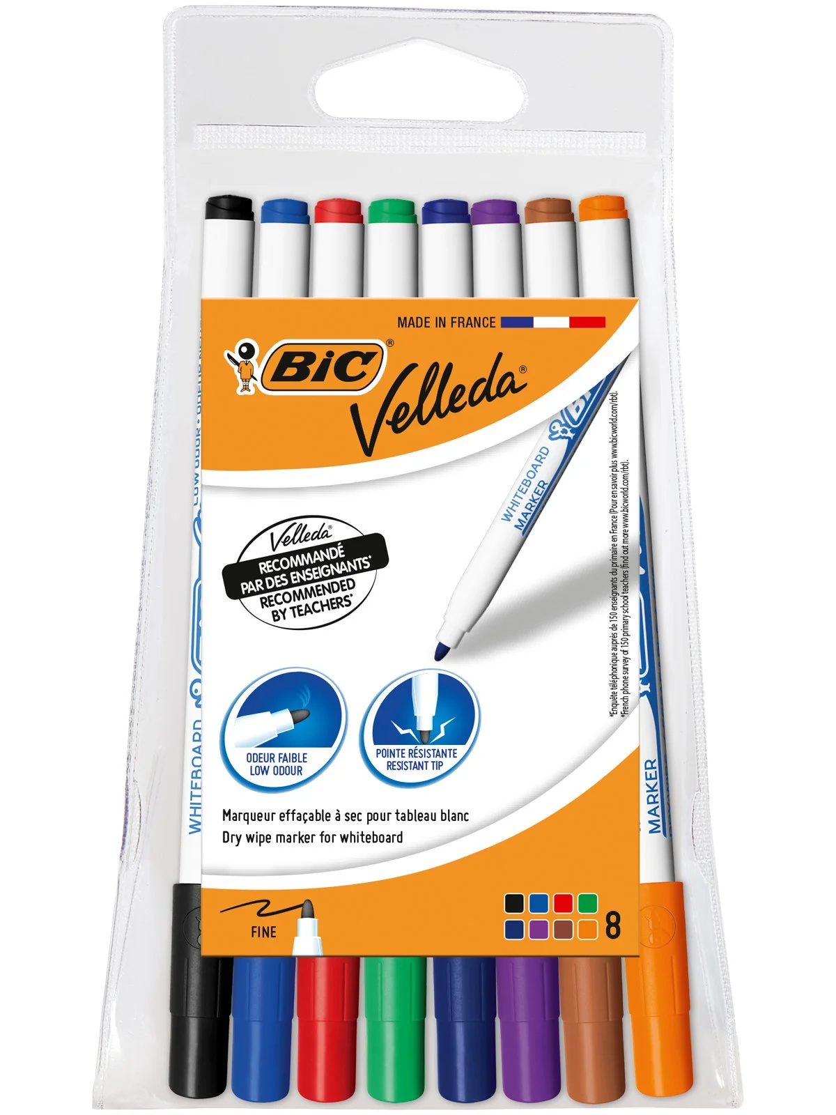 BIC Velleda 1721 ручки для доски различные цвета 8 мешков|Механические карандаши| |