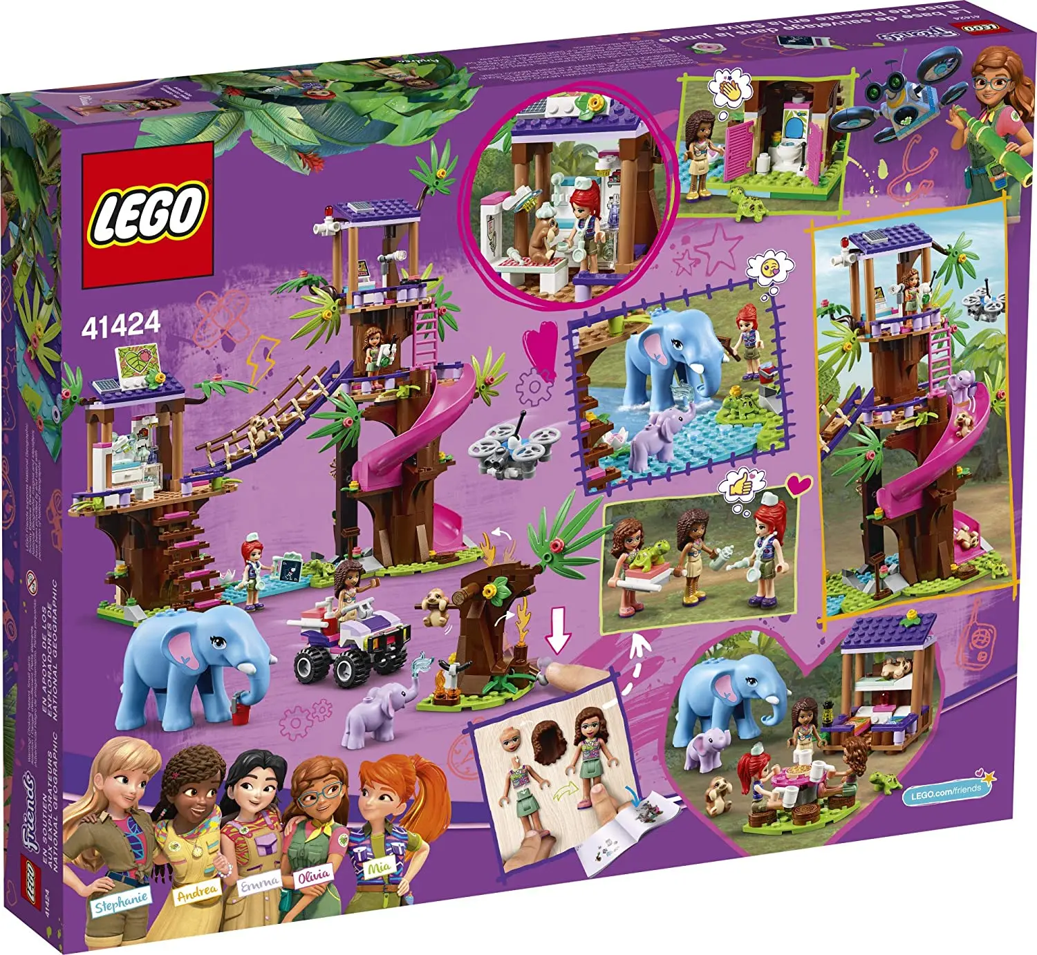 lego friends jungla