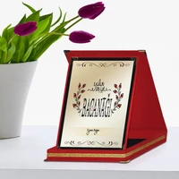 personalized best bacana%c4%9f%c4%b1 red plaque award of the year