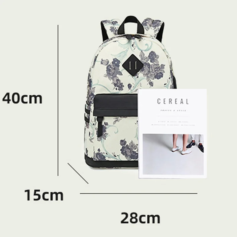 Новый рюкзак для ноутбука Женский нейлоновый Mochila сумка книг школьный с