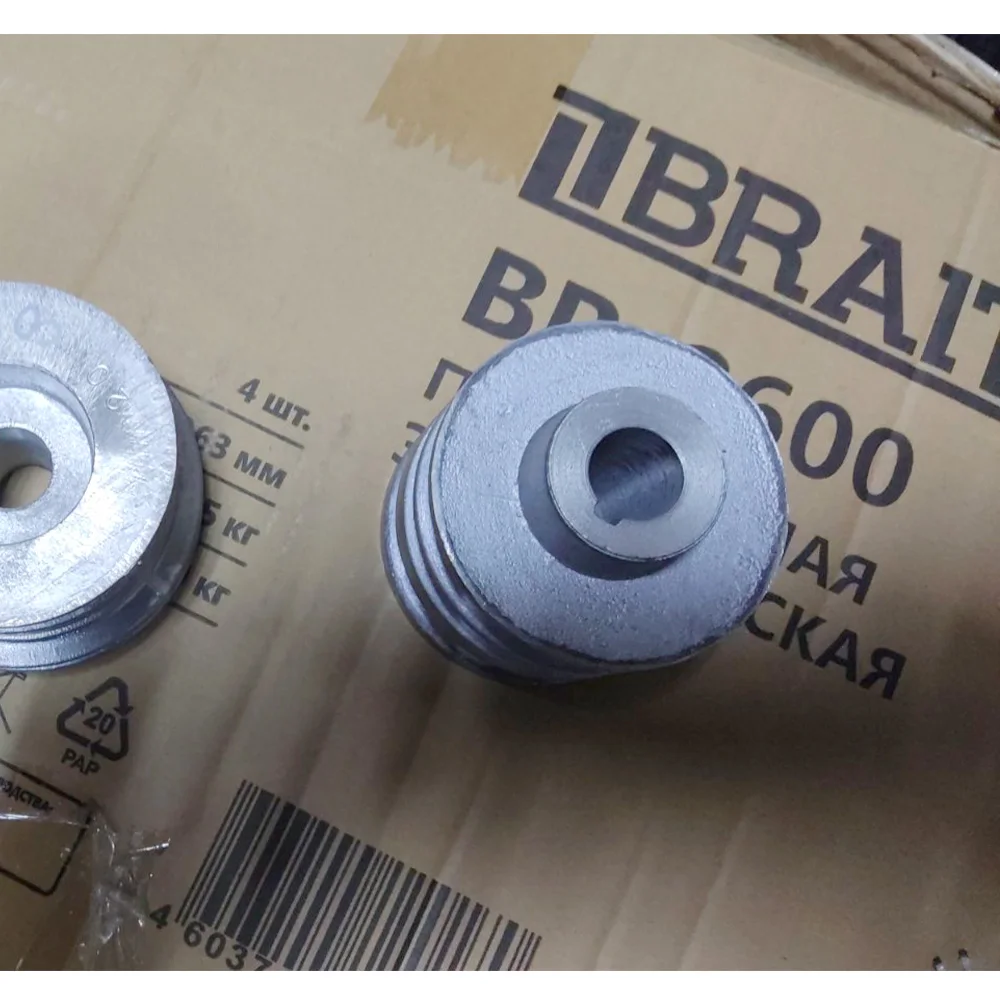 Шкив Brait диаметр 20мм для мотодвигателя 20 алюминий алюминиевый сплав - купить по