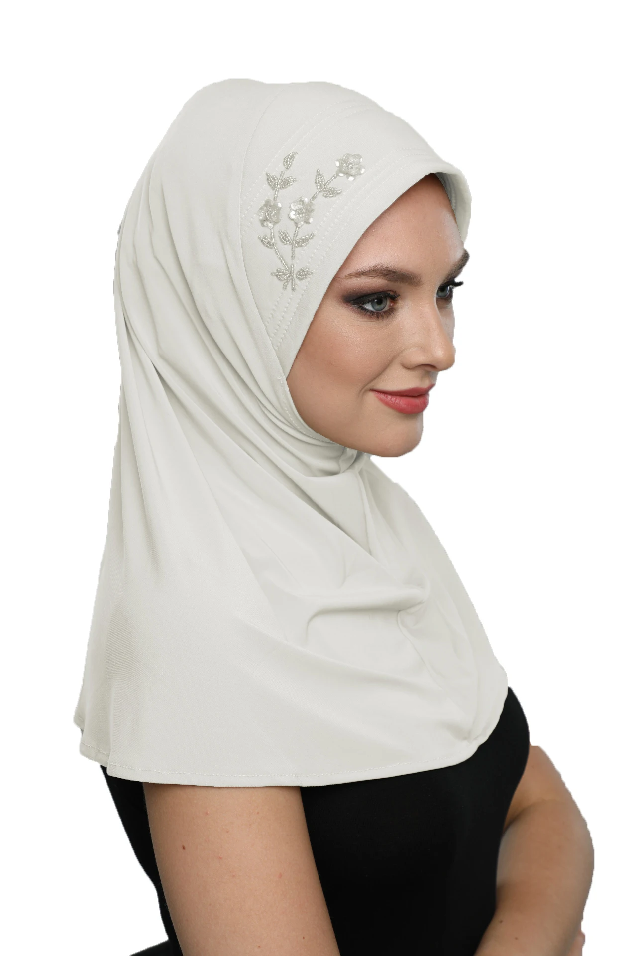 Новинка 2022 стильный и удобный тюрбан с бисером шарф-шапка Кепка для рака