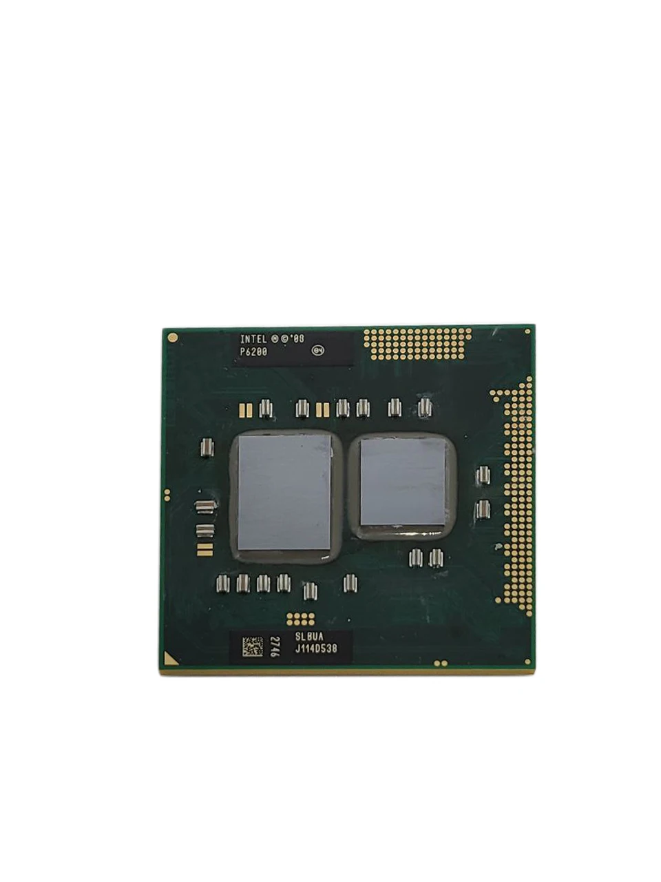 SLBUA процессор для ноутбука Intel Pentium Dual-Core Mobile P6200 Socket G1 2.13 ГГц