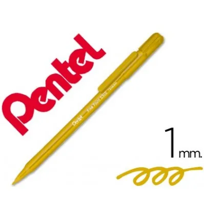 Маркер PENTEL S360 волоконный наконечник желтый 12 шт |