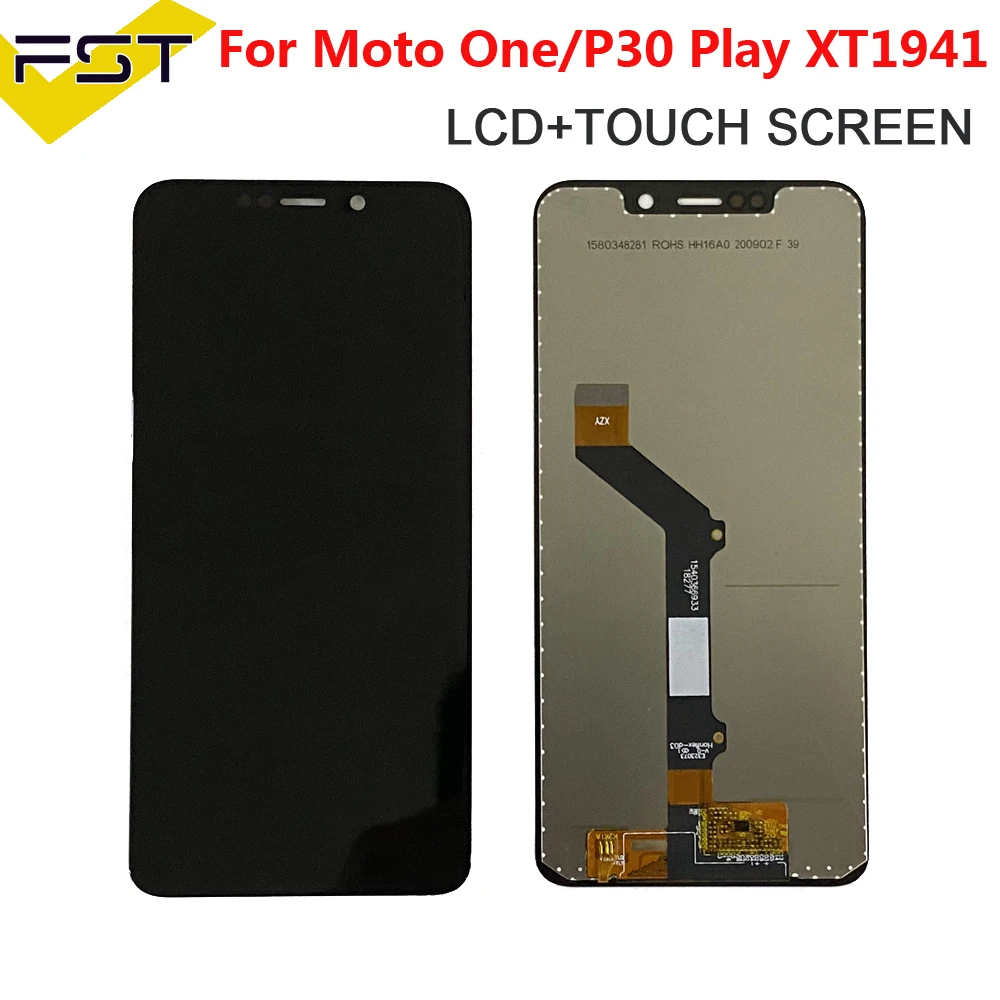 Для Motorola Moto One P30 Play XT1941-1 XT1941-3 XT1941-4 LCD дисплей с сенсорным экраном для Moto One LCD