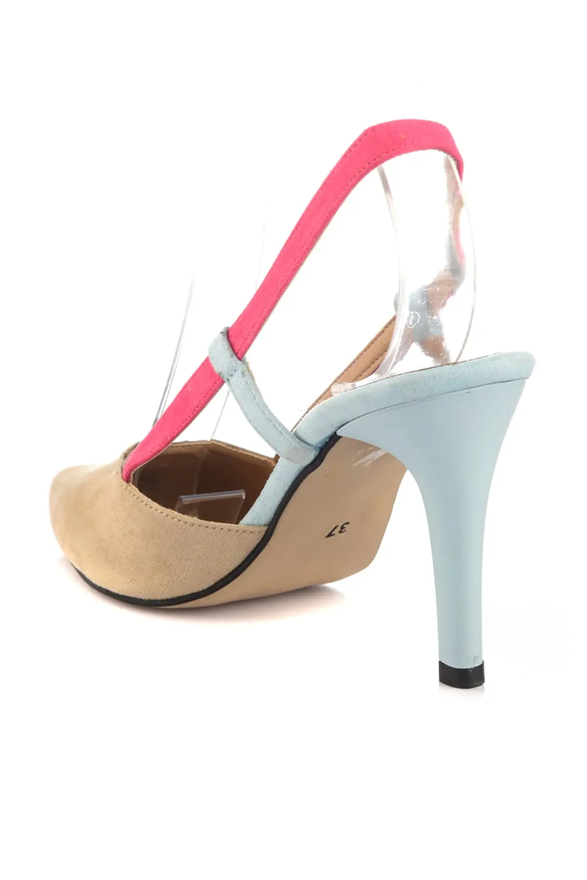 Трендовые Замшевые женские классические туфли на высоком каблуке