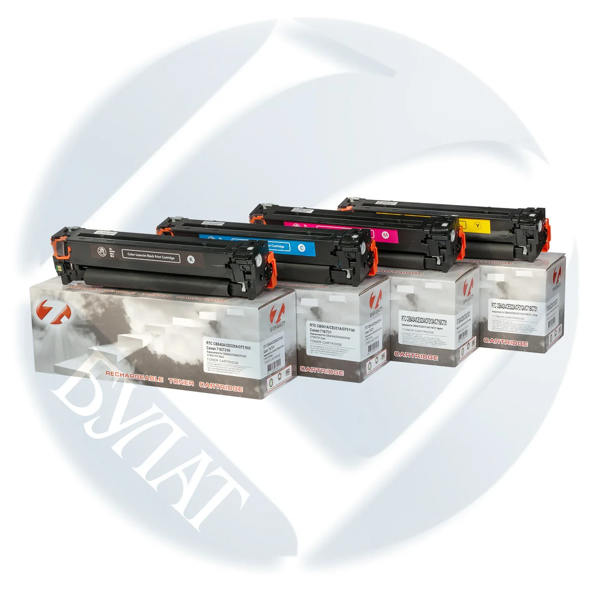 CF210X CB540A Тонер картридж HP Color LJ M251 CP1215 CP1525 Т к CF 210X CE320A (131X/125A/128A) Black Universal (2.4k)