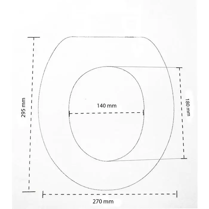 Сиденье для унитаза детское Доляна Волшебство 27×29 см | Обустройство дома