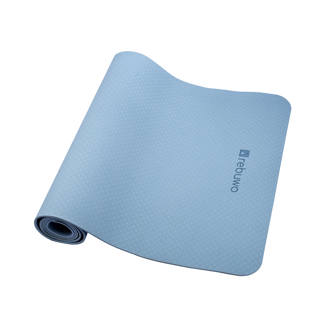 

Rebuwo Yoga/Pilates Blue Mat