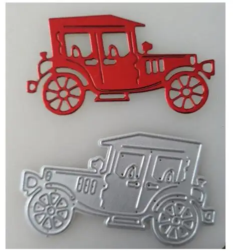 Металлические Вырубные штампы новинка 2019 винтажный автомобиль сшитый своими