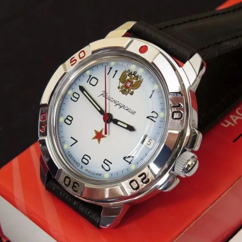 Часы Восток Командирские 431323 со звездой символ Армии России