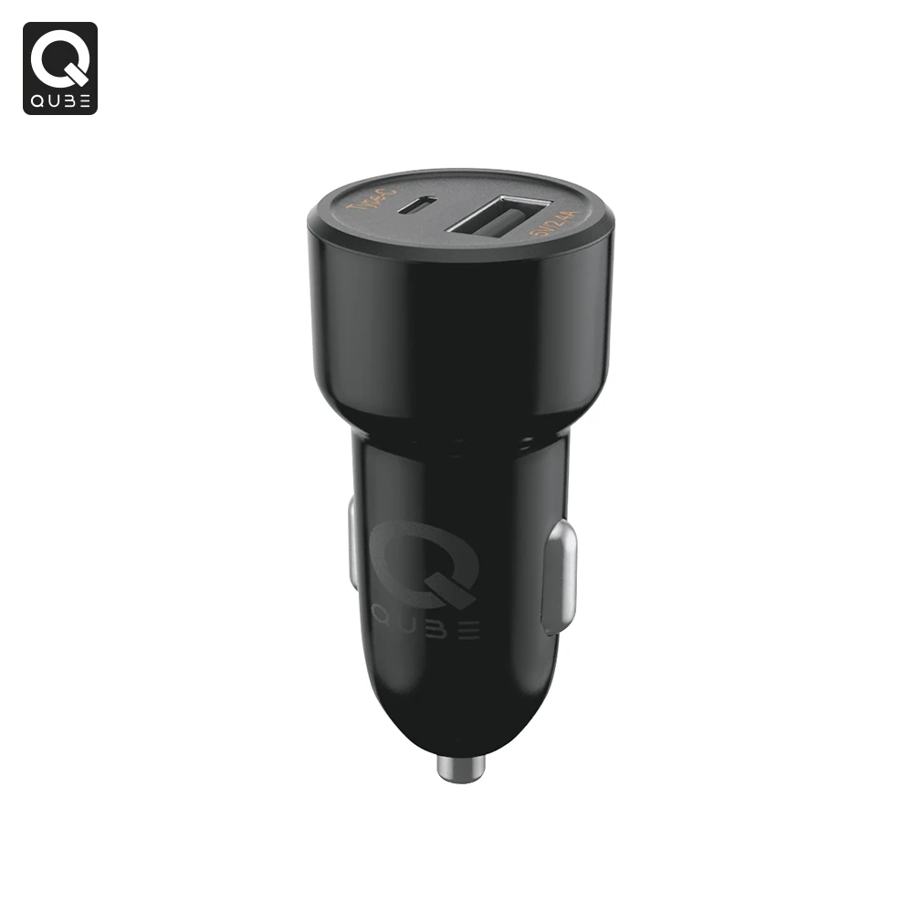 Автомобильное зарядное устройство QUB QCUSBTYPEC48BLK | Мобильные телефоны и аксессуары