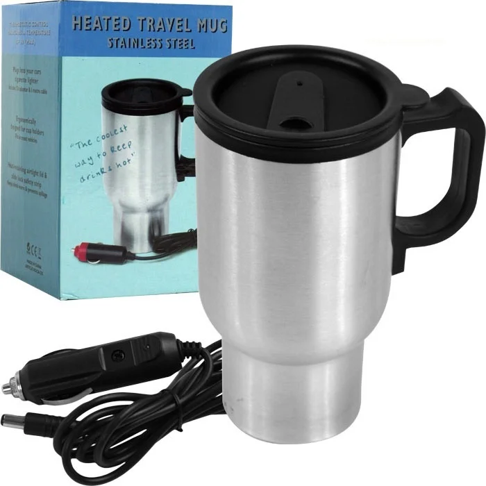 Thermocup heated from cigarette lighter | Vacuum Flasks &amp Thermoses