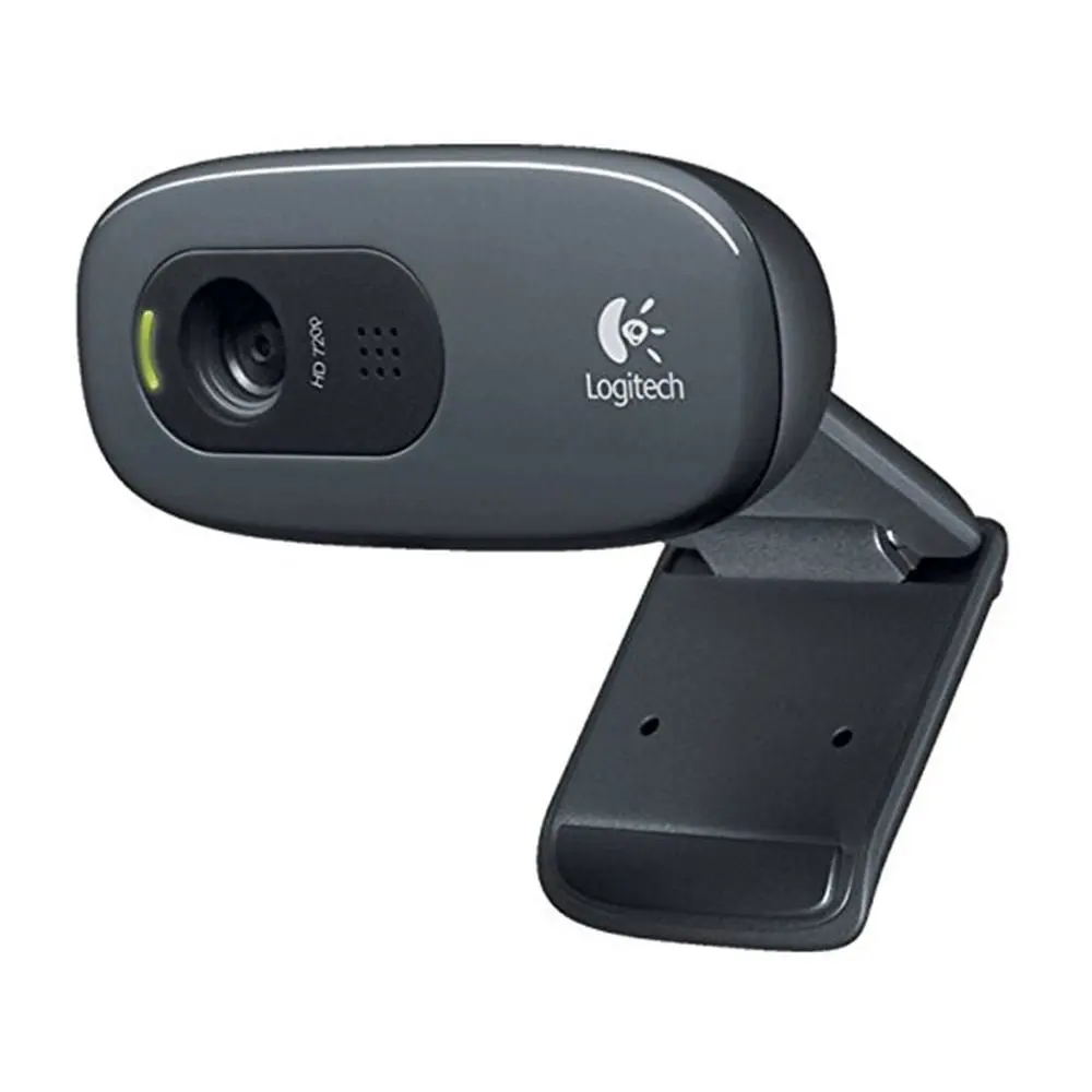 Веб-камера Logitech C270 HD с разрешением 720p/30 кадров в секунду 3 мегапикселя встроенный