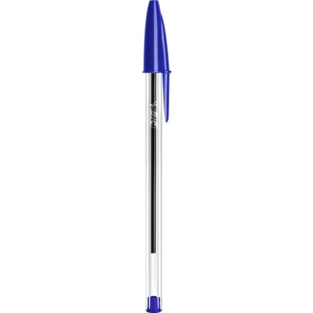 

Bic Cristal Medium Ballpoint Pen Blue Black Red 50 PCs Box Stationery School Supplies Office Pens Free Shipping