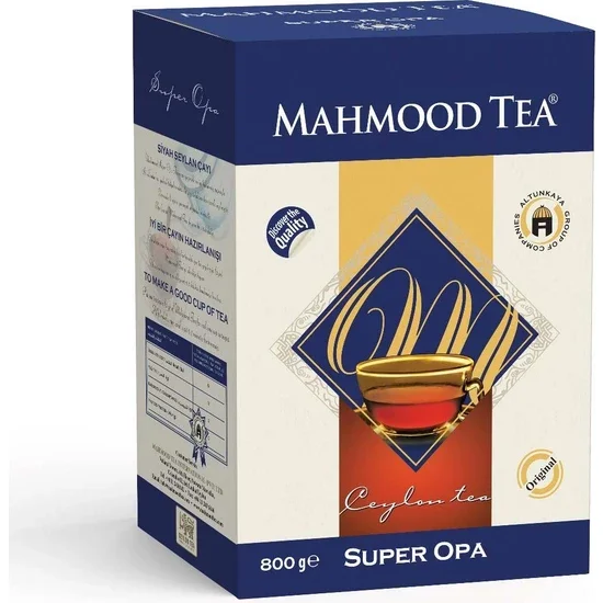 

Чай Mahmood Super Opa цейлонский чай 800 г