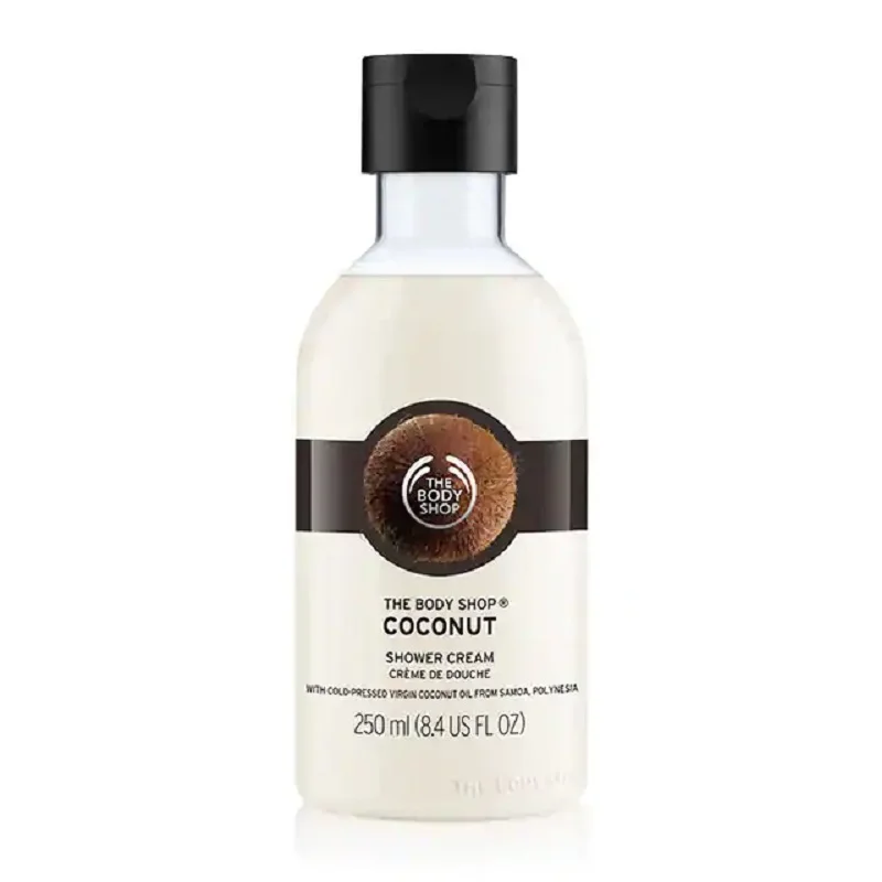 The Body Shop кокосовый гель для душа крем тела шайба 250 мл увлажняющий питательный