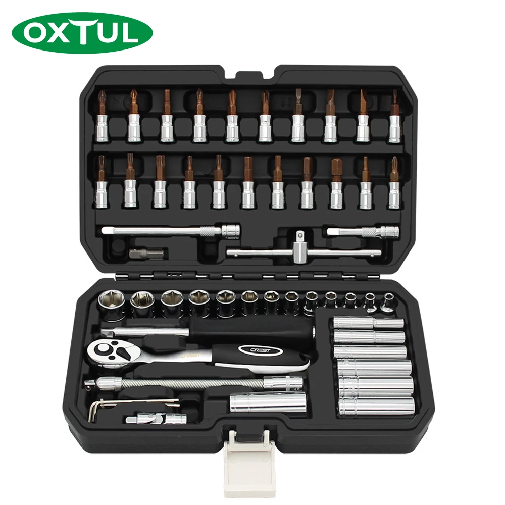 53 шт. набор инструментов для ремонта автомобиля с трещоткой | Инструменты