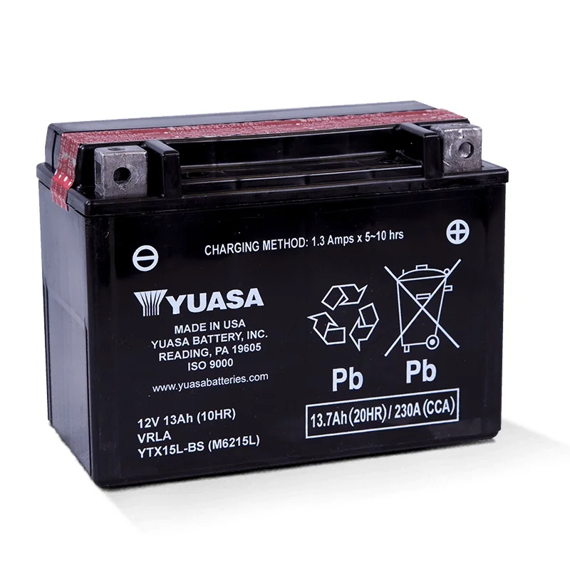 Аккумулятор YUASA YTX15L-BS | Автомобили и мотоциклы