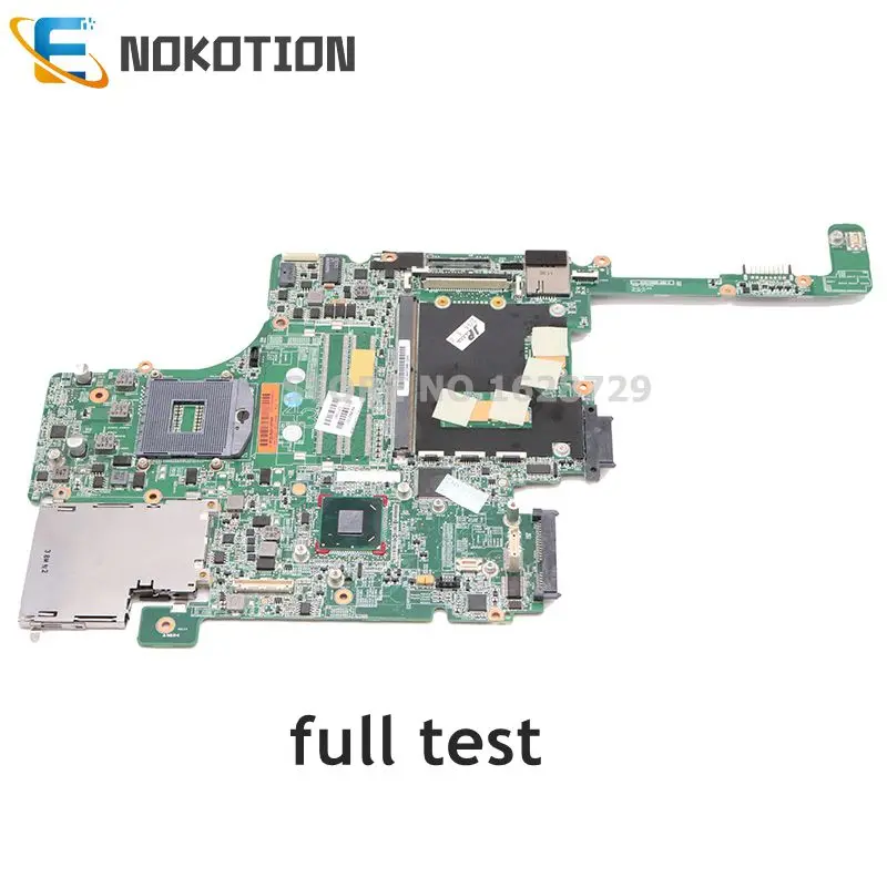 

NOKOTION 690642-001 690642-501 For HP EliteBook 8570W Laptop motherboard two memory slot SLJ8A DDR3 with graphics slot