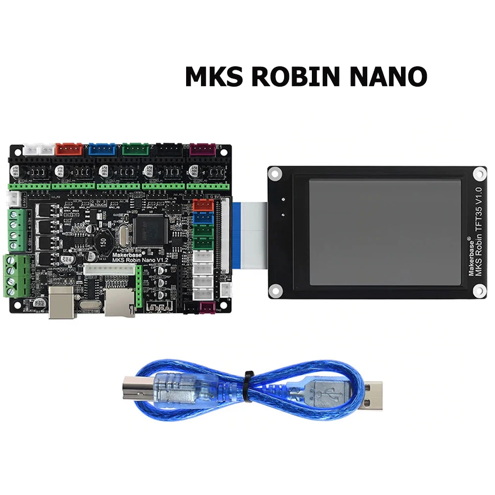Детали для 3D-принтера MKS Robin Nano V1.2 плата STM32 материнская 32-битная аппаратура с
