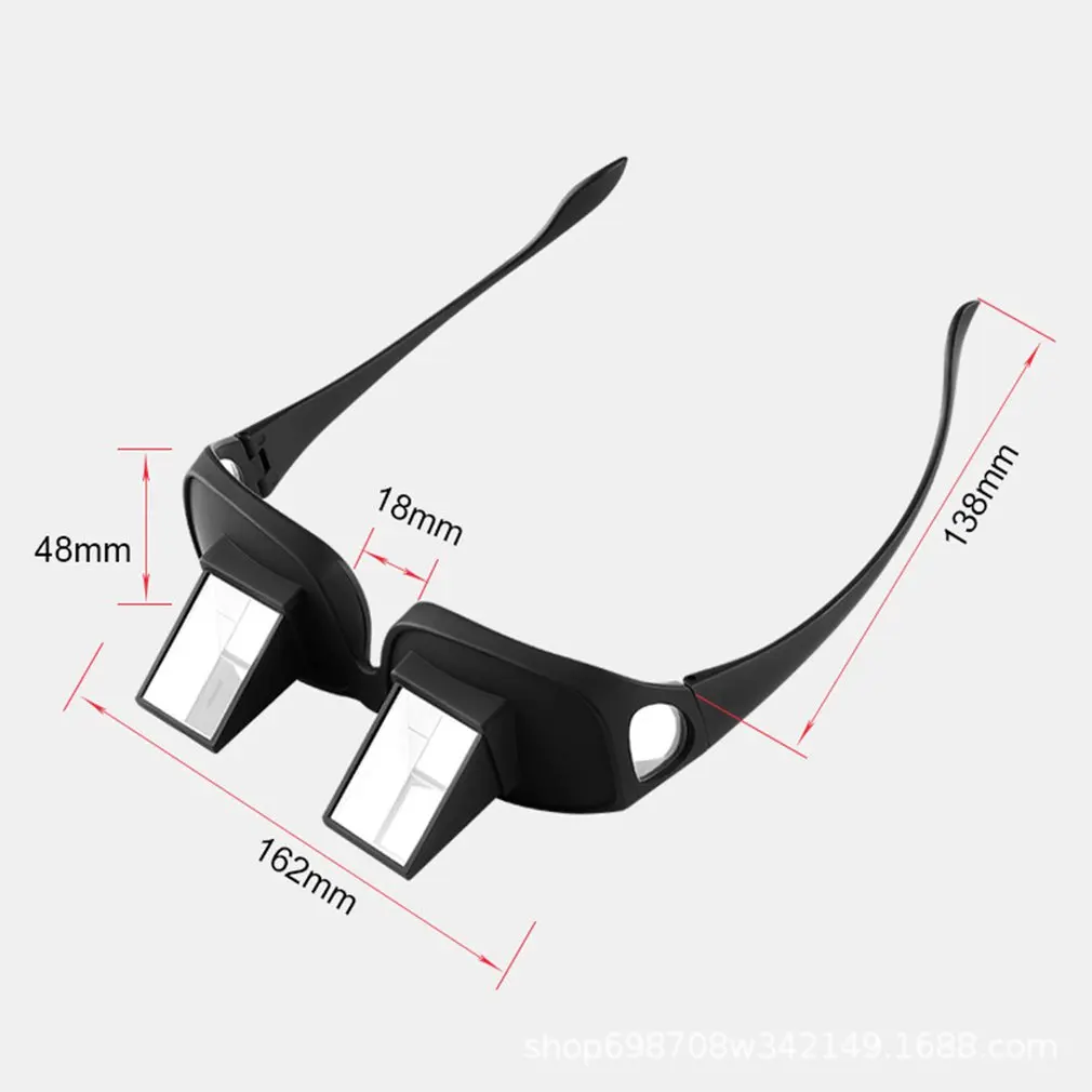 

New Amazing Lazy Creative Periscope Horizontal Reading TV Sit View Glasses On Bed Lie Down Bed Prism Spectacle The Lazy Glasses
