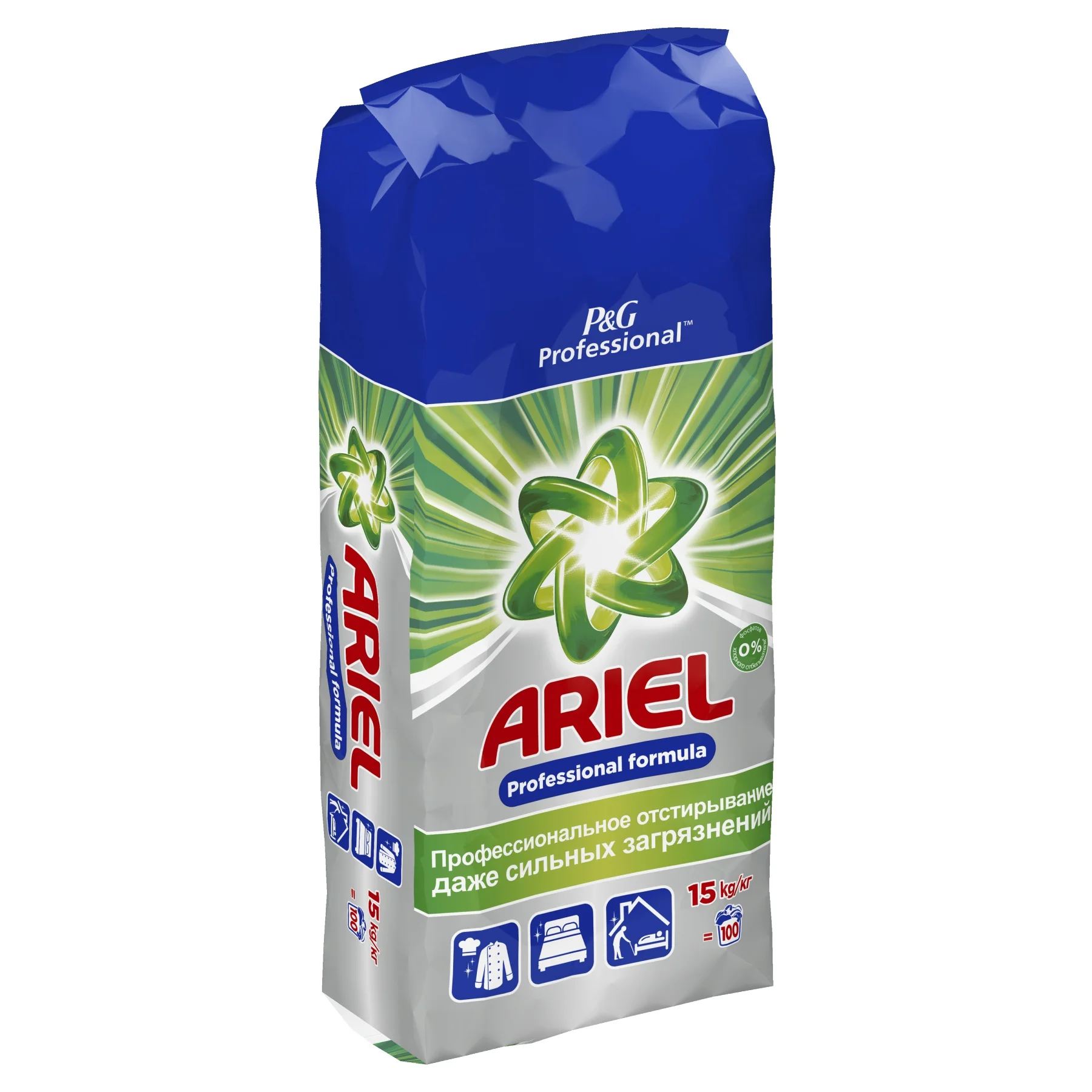 Стиральный порошок Ariel Regular 100 стирок 15 кг. | Дом и сад