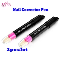 6 replacement tips nail art uv gel nail polish remover pen manicure cleaner polish corrector remover pen remover wrap tool