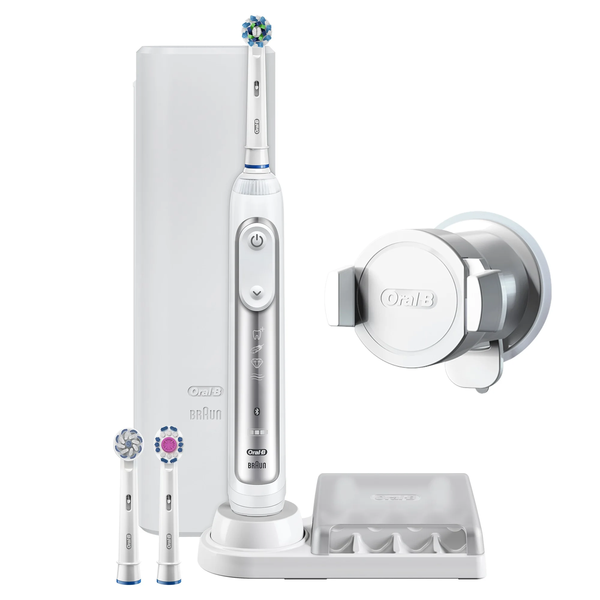 Электрическая зубная щетка Oral-B Genius 8000 White | Бытовая техника