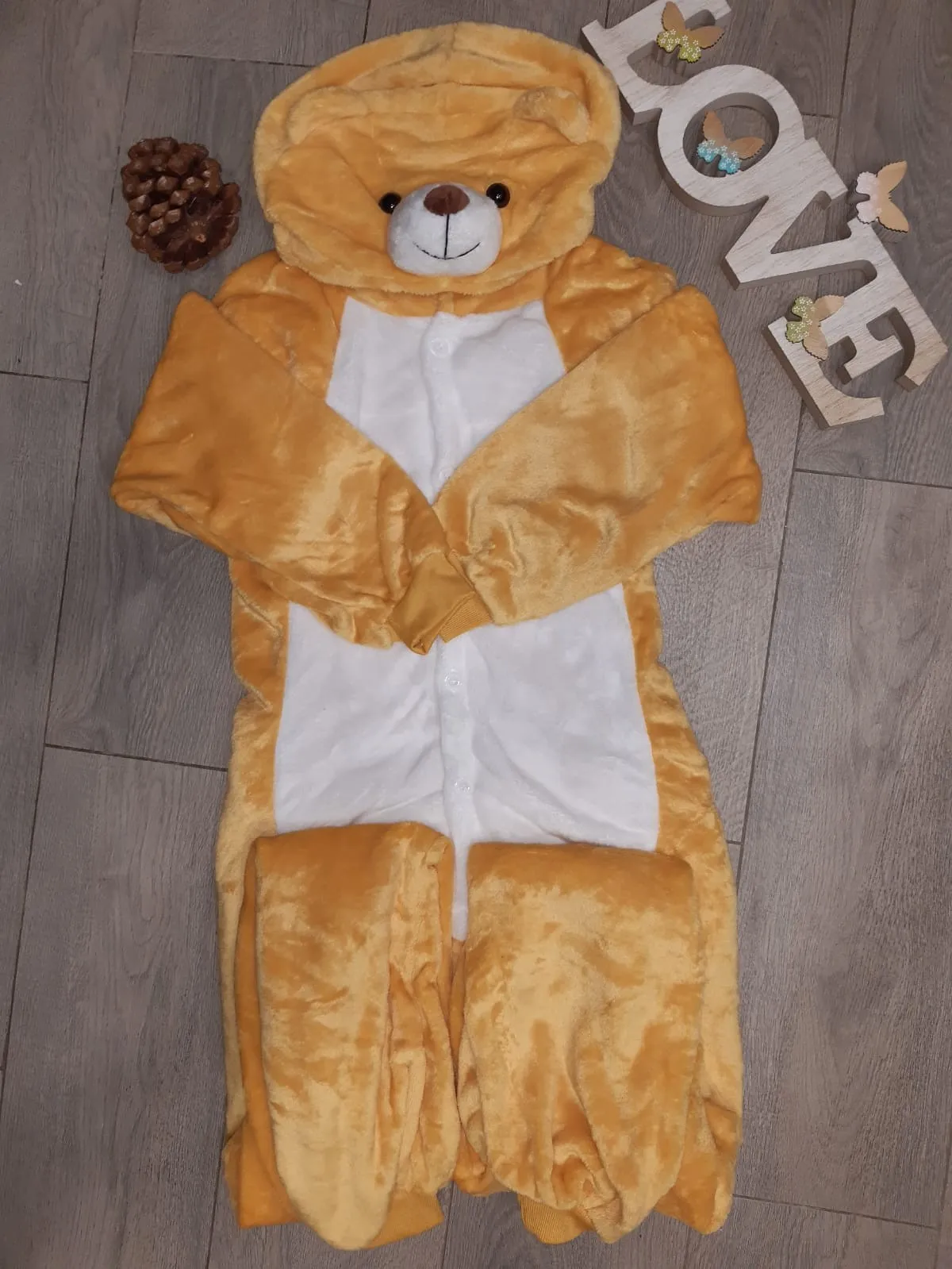 Кигуруми Медведь Бежевый Мишка 3Д волк заяц косплей тигр лев пикачу |