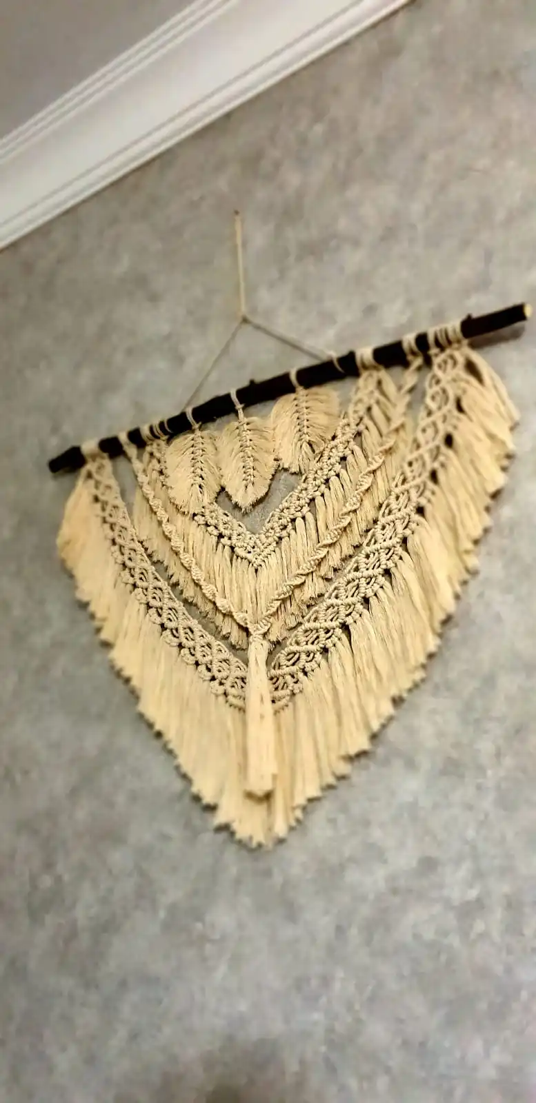 

Ручная работа подвеска макраме настенный художественный Тканый гобелен богемное ремесло украшение великолепный гобелен для дома спальни ...