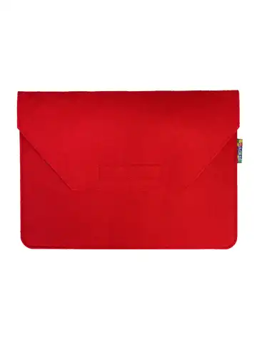 VIVACASE Папка для MacBook Felt 12-13.3", фетр, красный (VCN-FELT133-red)