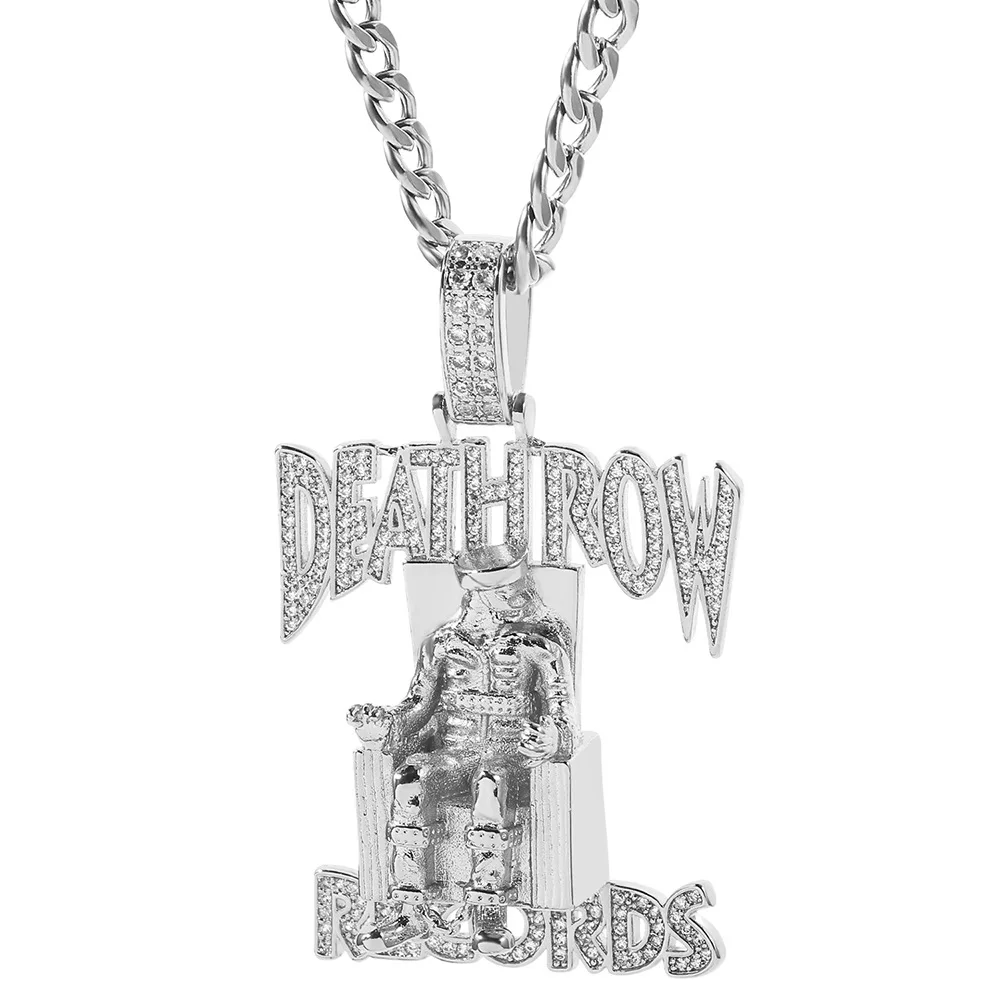 Ожерелье с подвеской Стразы в стиле хип-хоп